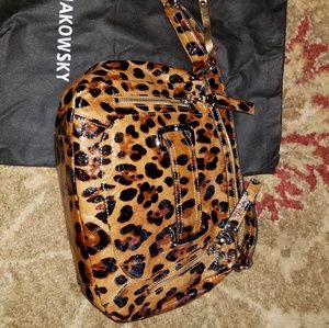 B. Makowsky leopard handbag